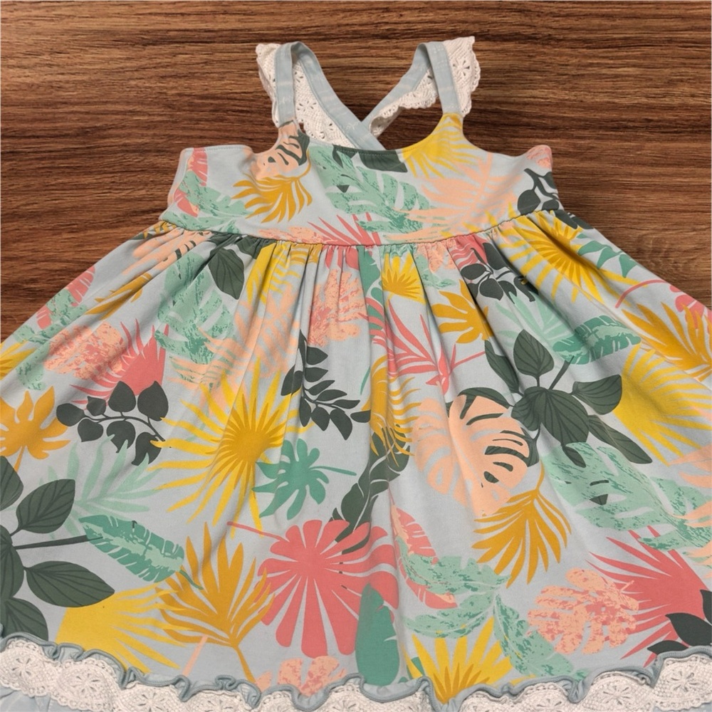 Matilda Jane Dream Chasers Jungle Adventure Ruffle Hem Dress Size 8 - Picture 2 of 6
